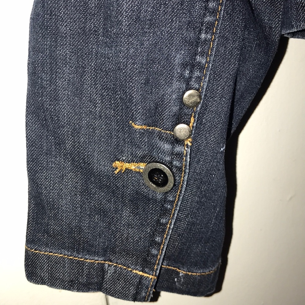 Cropped denim jacket - Picture 6 of 6